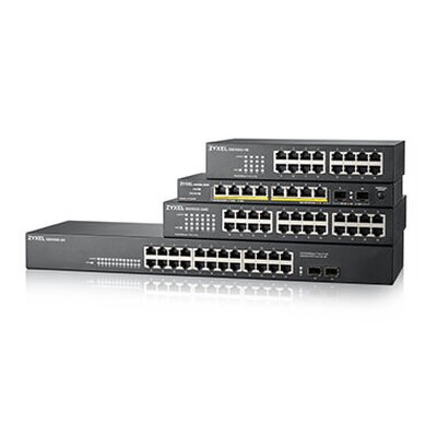 GS1100 Series, 8/16/24-port GbE Unmanaged Switch